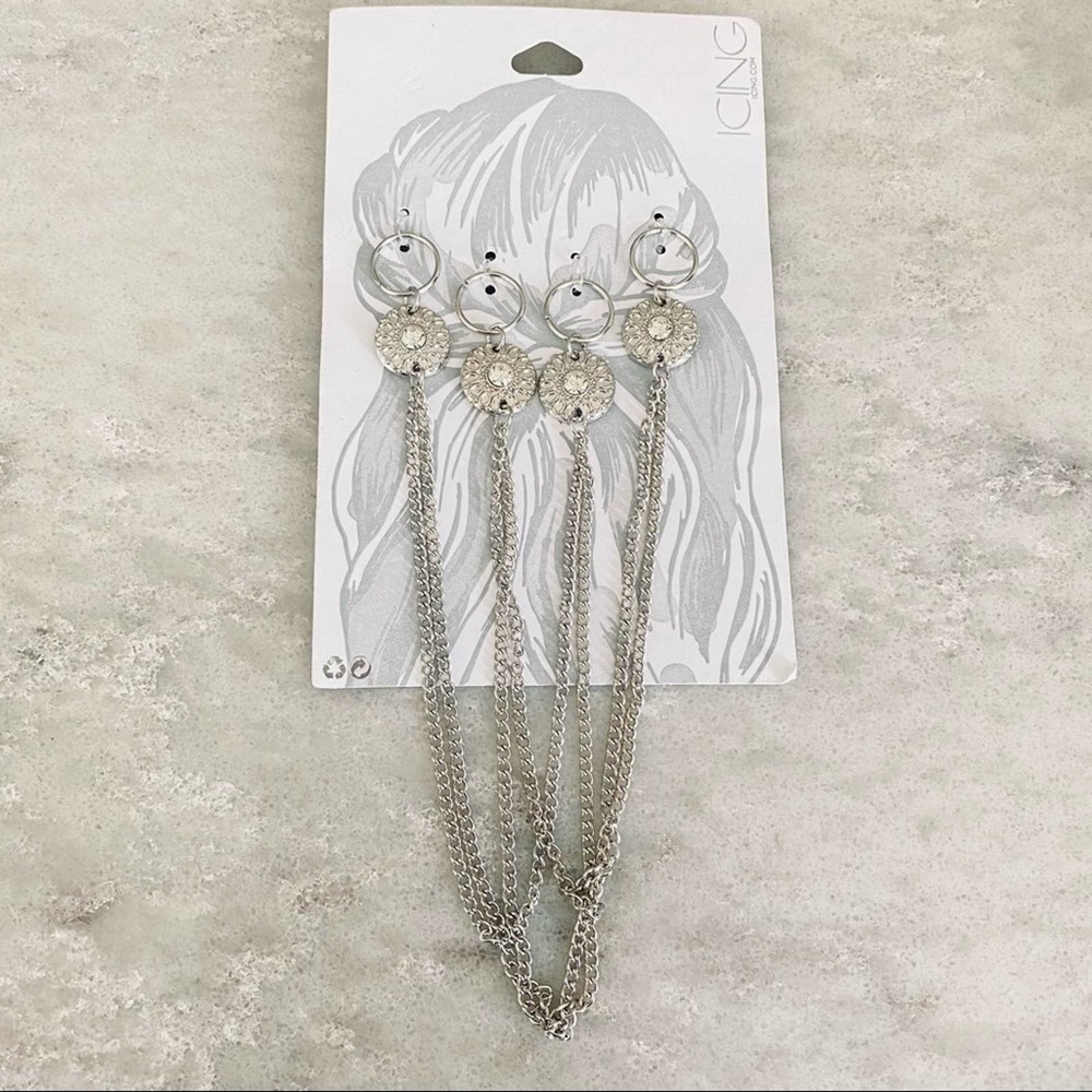Icing Hair Jewelry, Boho, Festival Wear
